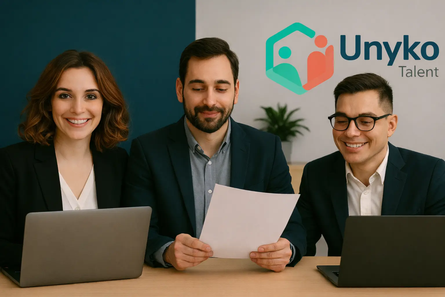 Equipo Unyko trabajando
